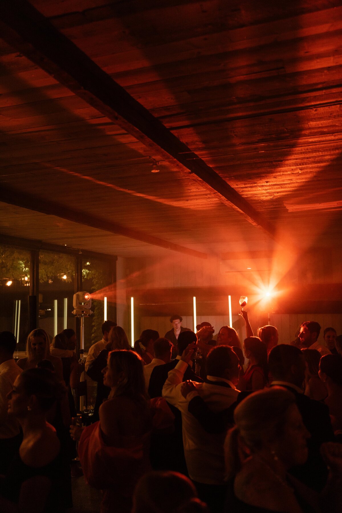Jess and Max's wedding dancefloor